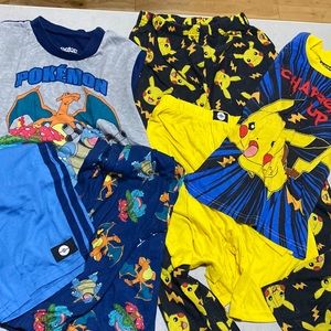 Boy’s  Pokémon Pajamas Lot (2) Size 10